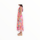 Banjanan Hannah Dress - Ikat Floral Spice
