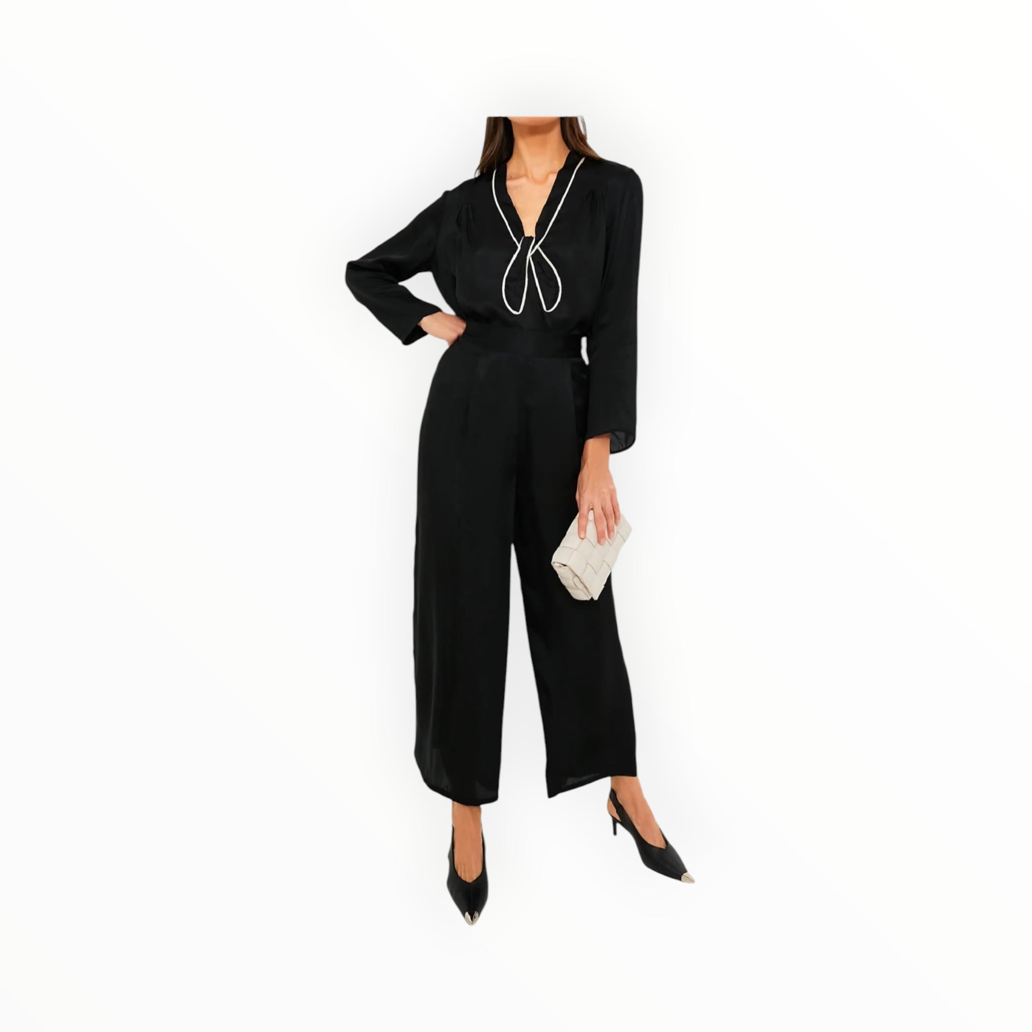 The Great. The Gala Pant - Black