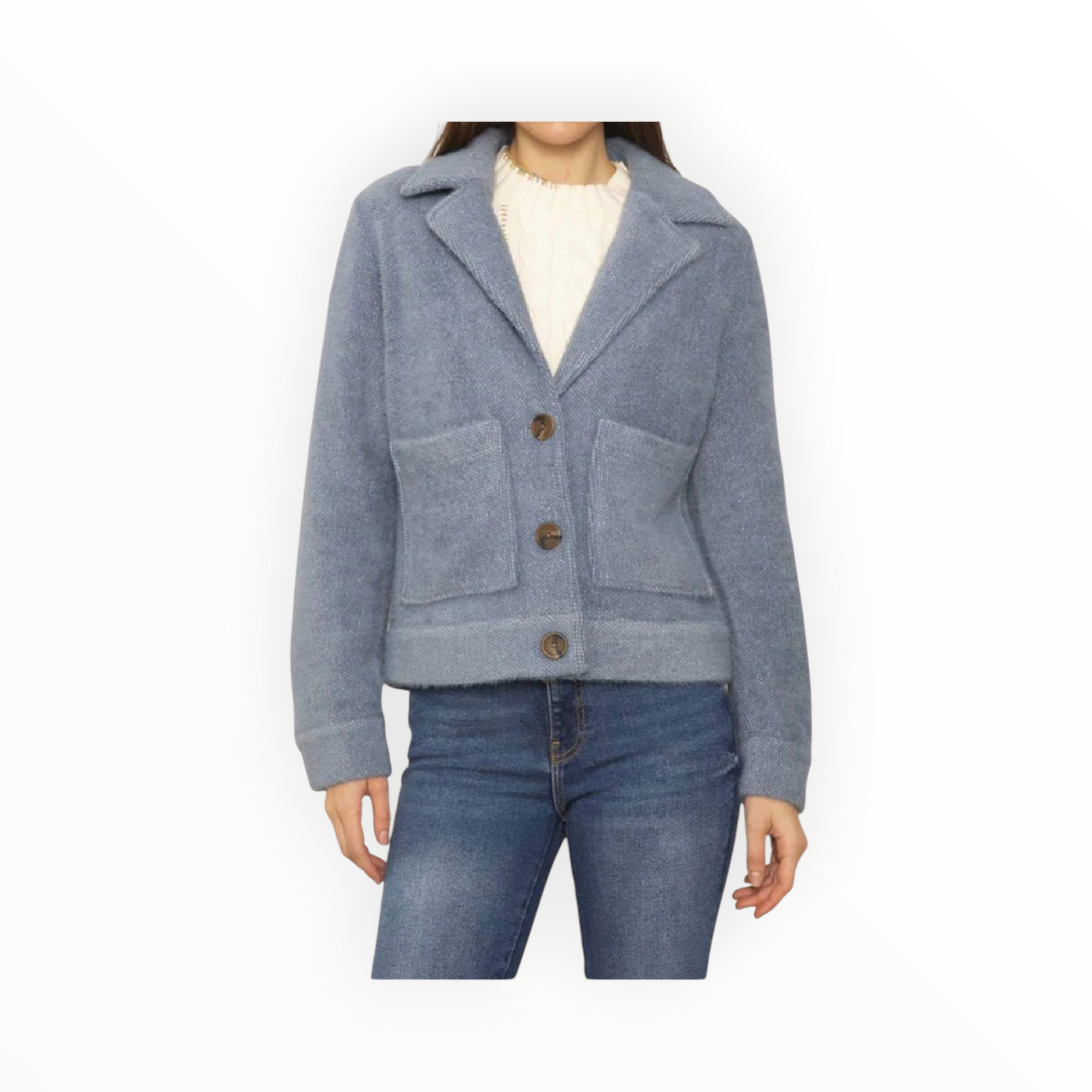 Central Park West Flora Jacket - Blue
