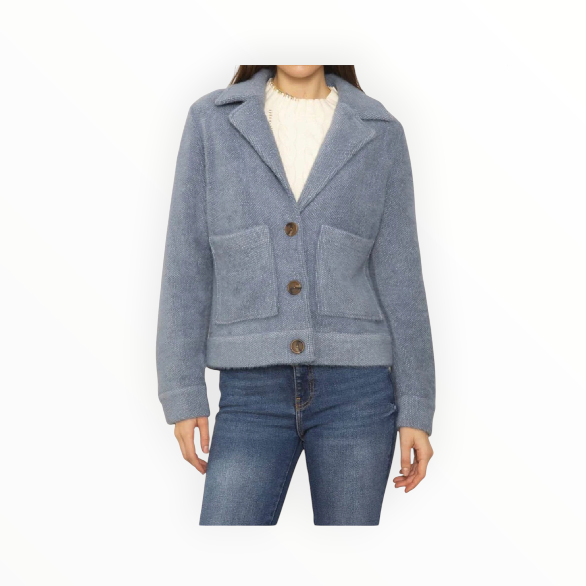 Central Park West Flora Jacket - Blue