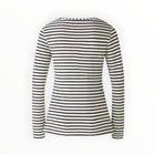 Oui Sumiko Shirt - Black/Off White