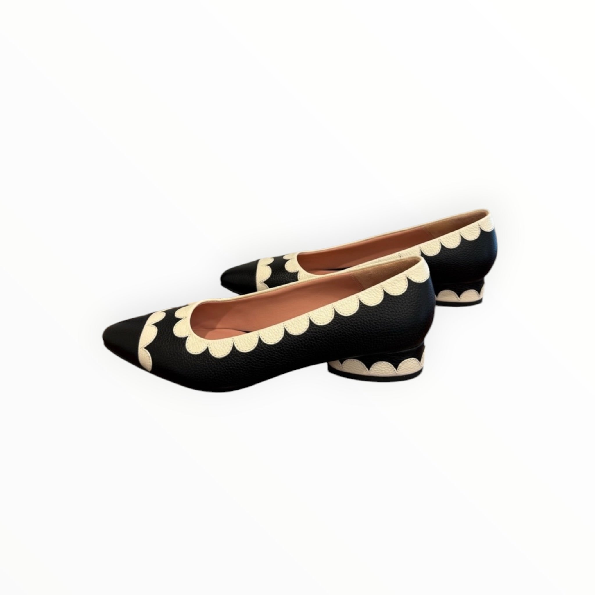 BUTRICH Melanie Flat - Black/White