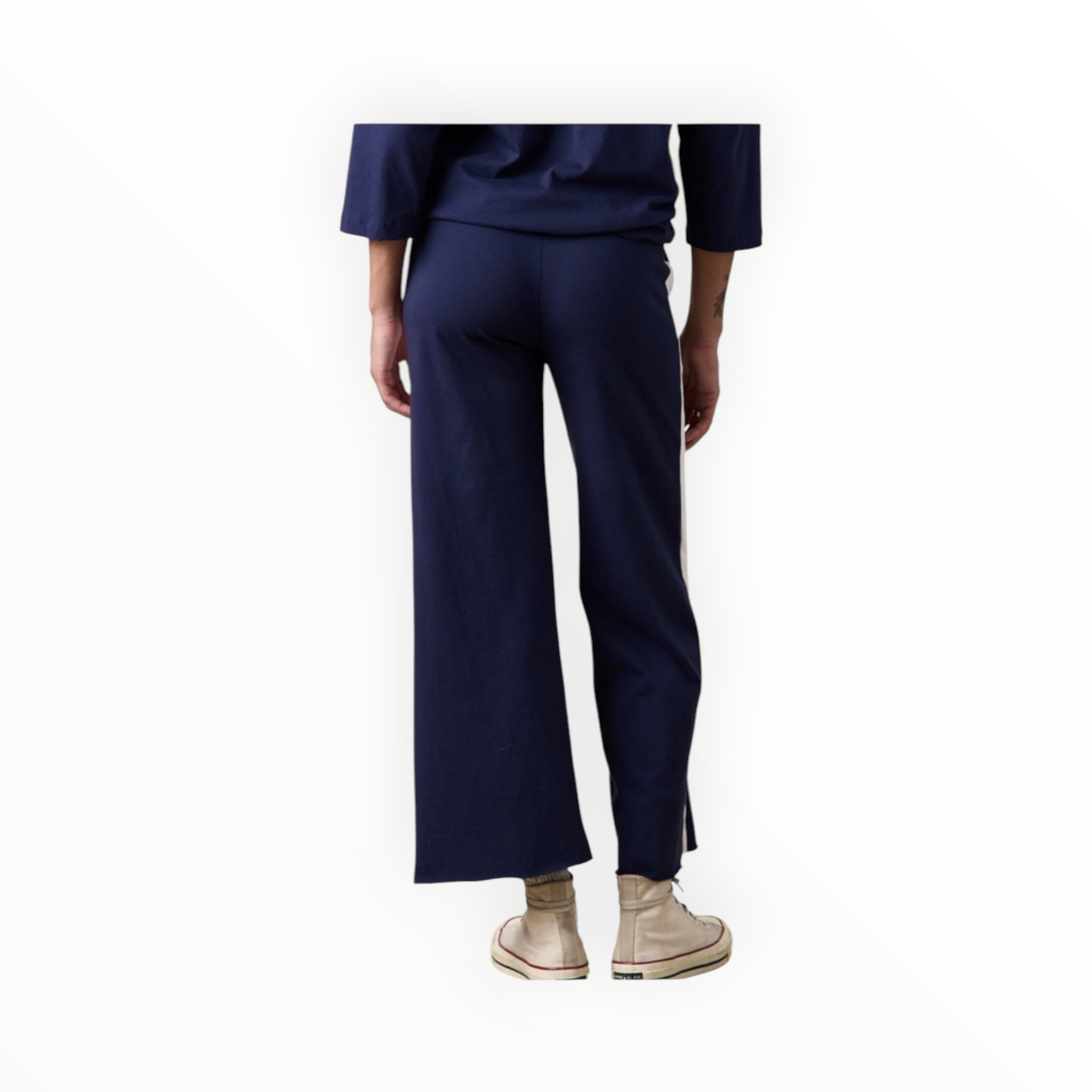 NSF Riley Sport Pants - Navy/Ivory