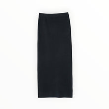 27 Miles Malibu Betsi Ribbed Pencil Skirt - Black