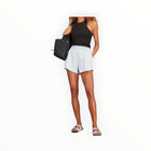 ASKK NY Wide Leg Short - White Water