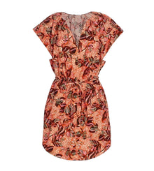 A.L.C. Alice Dress - Orange/Rose Multi