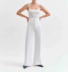 Daze Far Out High Rise Wide W/Seaming - Lamb