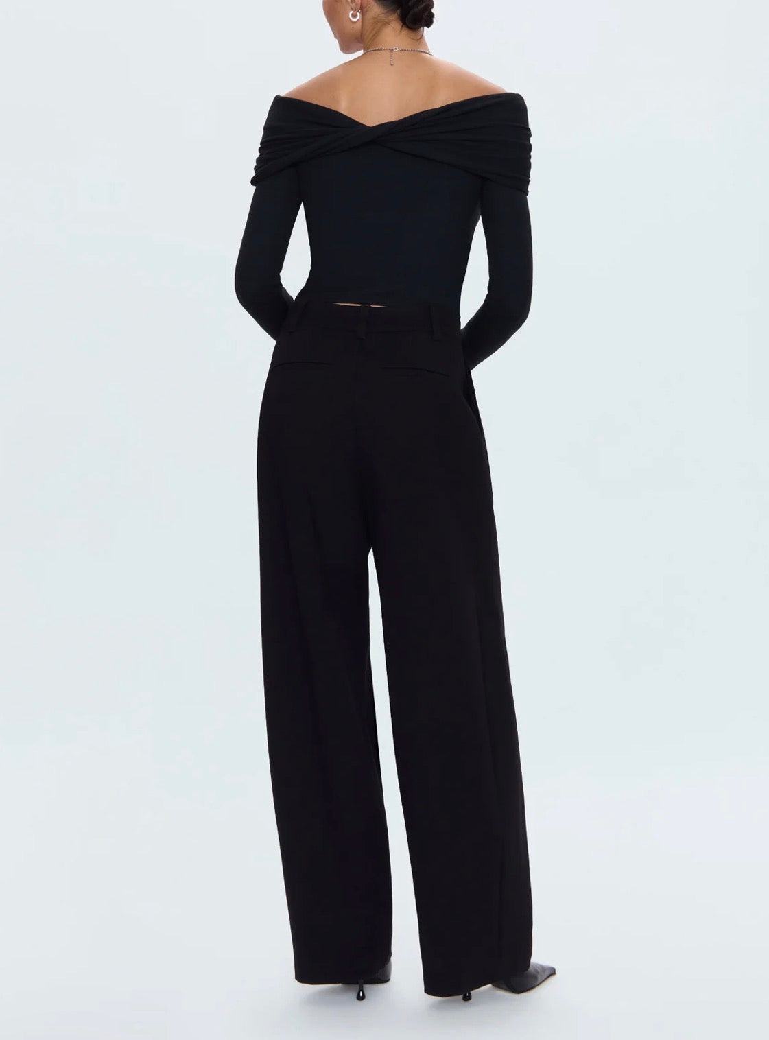 Pistola Eden Pleated Barrel Trouser  - Night Out