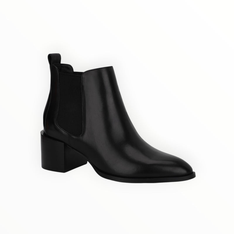 Yosi Samra Melissa Chelsea Leather Boot - Black