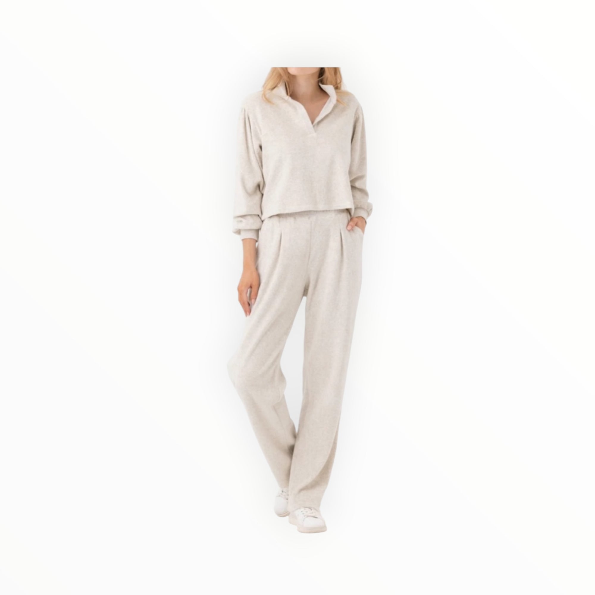 sundays Italia Pants - Ash Heather Grey