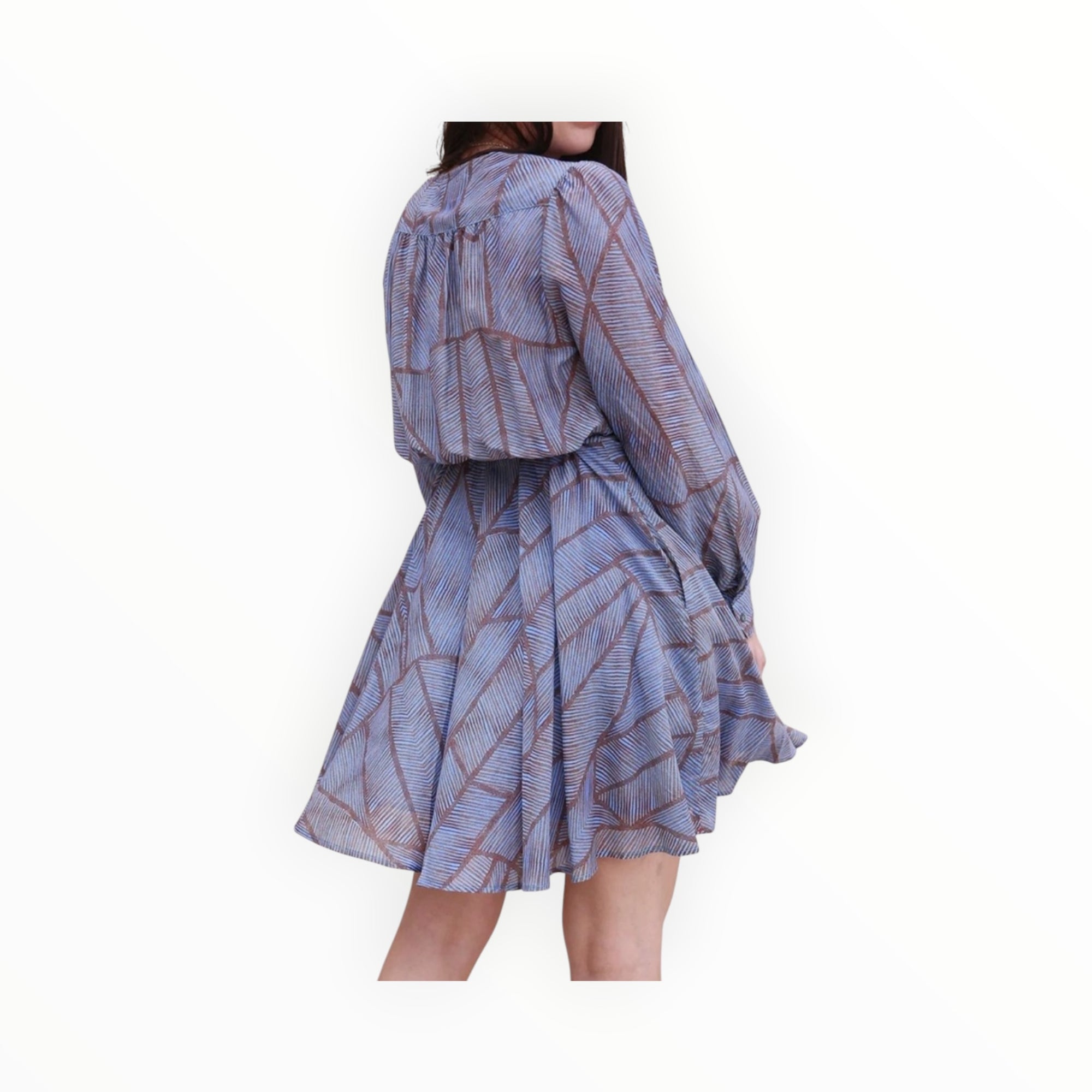 Xirena Kinney Dress - Cyan Geode