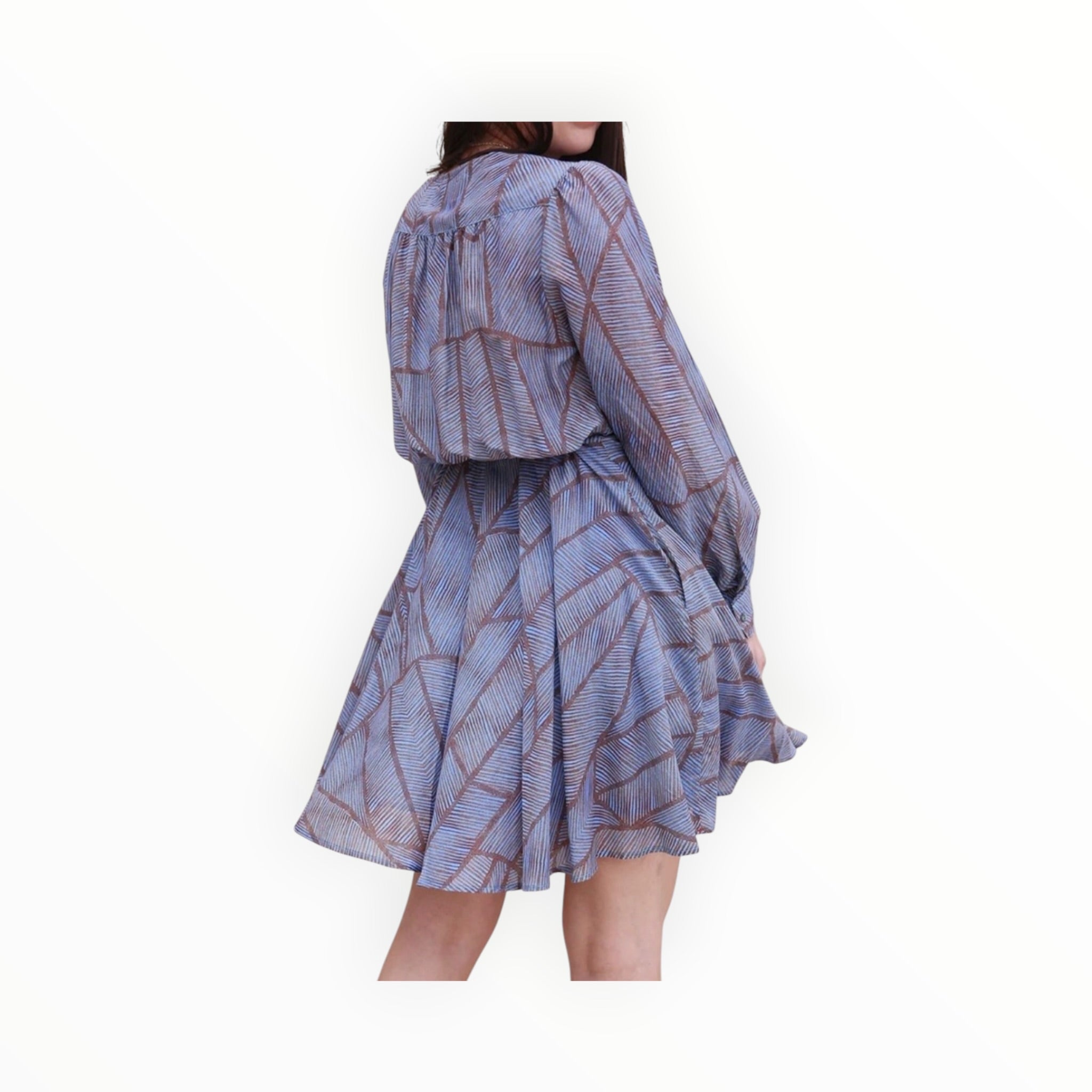 Xirena Kinney Dress - Cyan Geode
