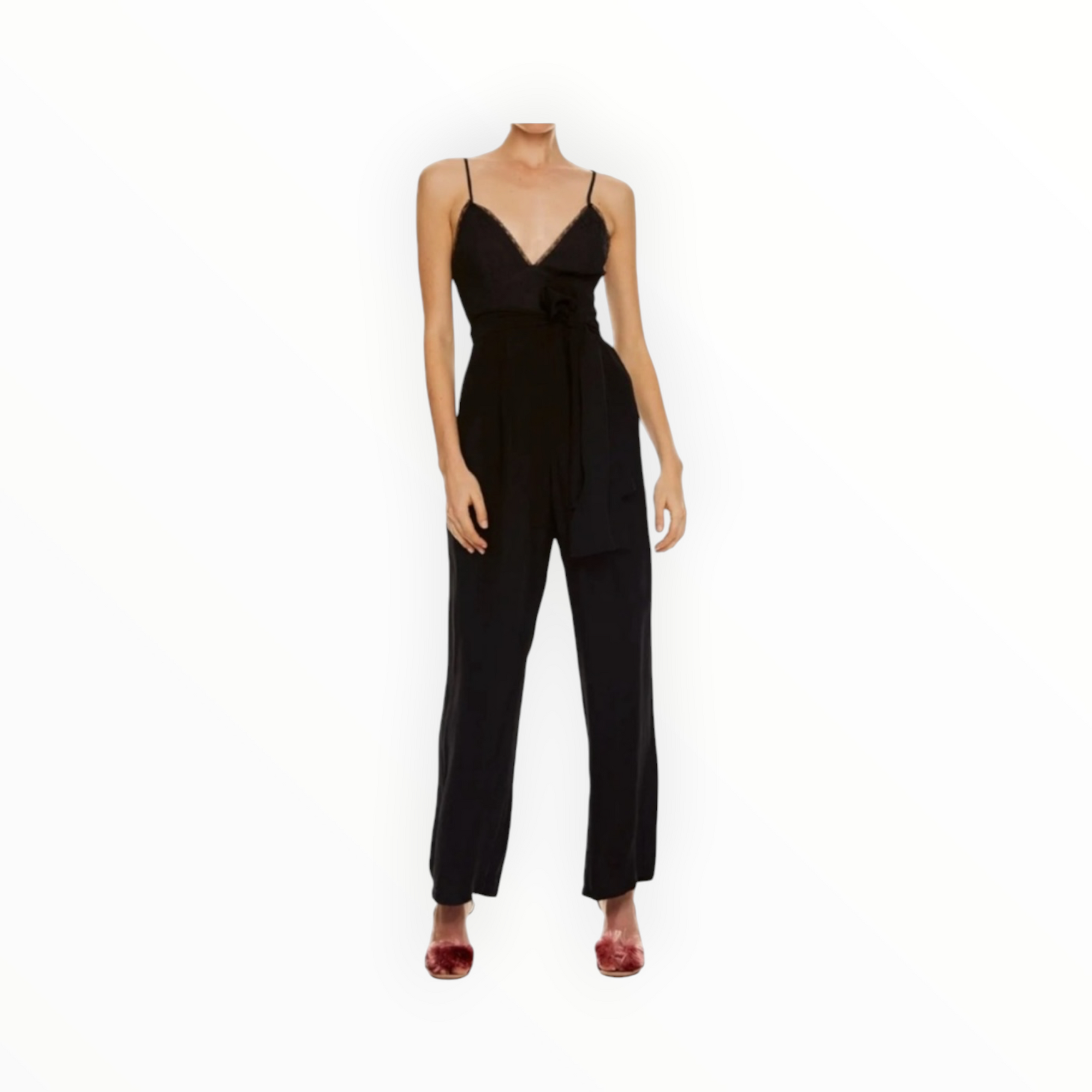 La Maison Talulah Marigold Jumpsuit - Black