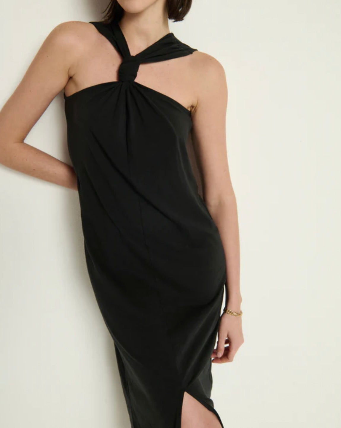 Nation Ltd Willa Maxi Dress - Jet Black