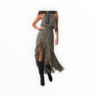MISA Los Angeles Aneva Dress - Paisley Shimmer