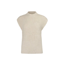 Suncoo Sleeveless Knit - Creme