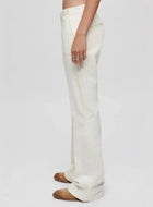 Re/Done Mid Rise Flared Touser - Ivory