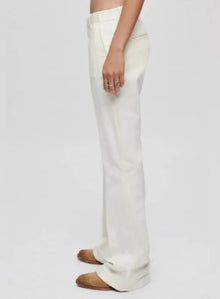 Re/Done Mid Rise Flared Touser - Ivory