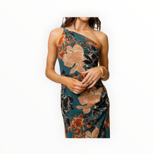 Hutch Siona Dress - Teal/Multi Inverted Sketch Floral
