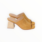 Huma Blanco Lara Suede Mule - Mustard