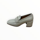 Halmanera Cecil 21 Leather Pump - Bone