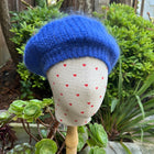 GANNI Mohair Beret - Dazzling Blue