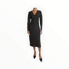 Nation Ltd Sandrine Midi Dress - Heather Charcoal