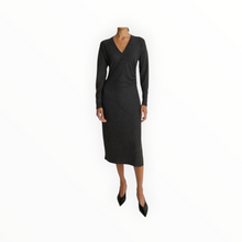 Nation Ltd Sandrine Midi Dress - Heather Charcoal