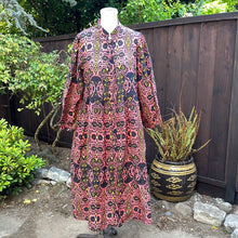 Carolina K Caro Robe - Ikat Terracotta