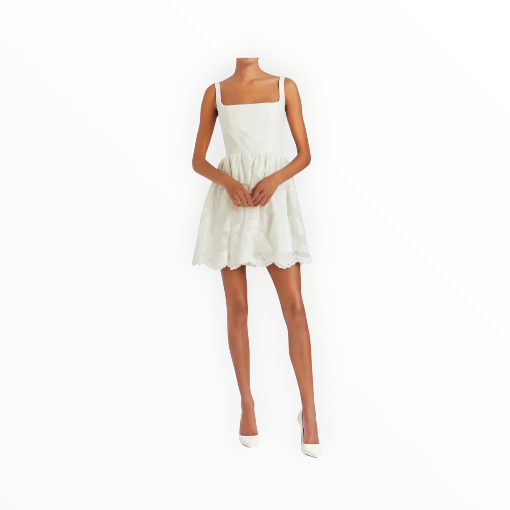 Amanda Uprichard Gracelyn Dress - White