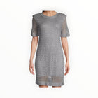 Milly Sinclair Metallic Crochet Dress