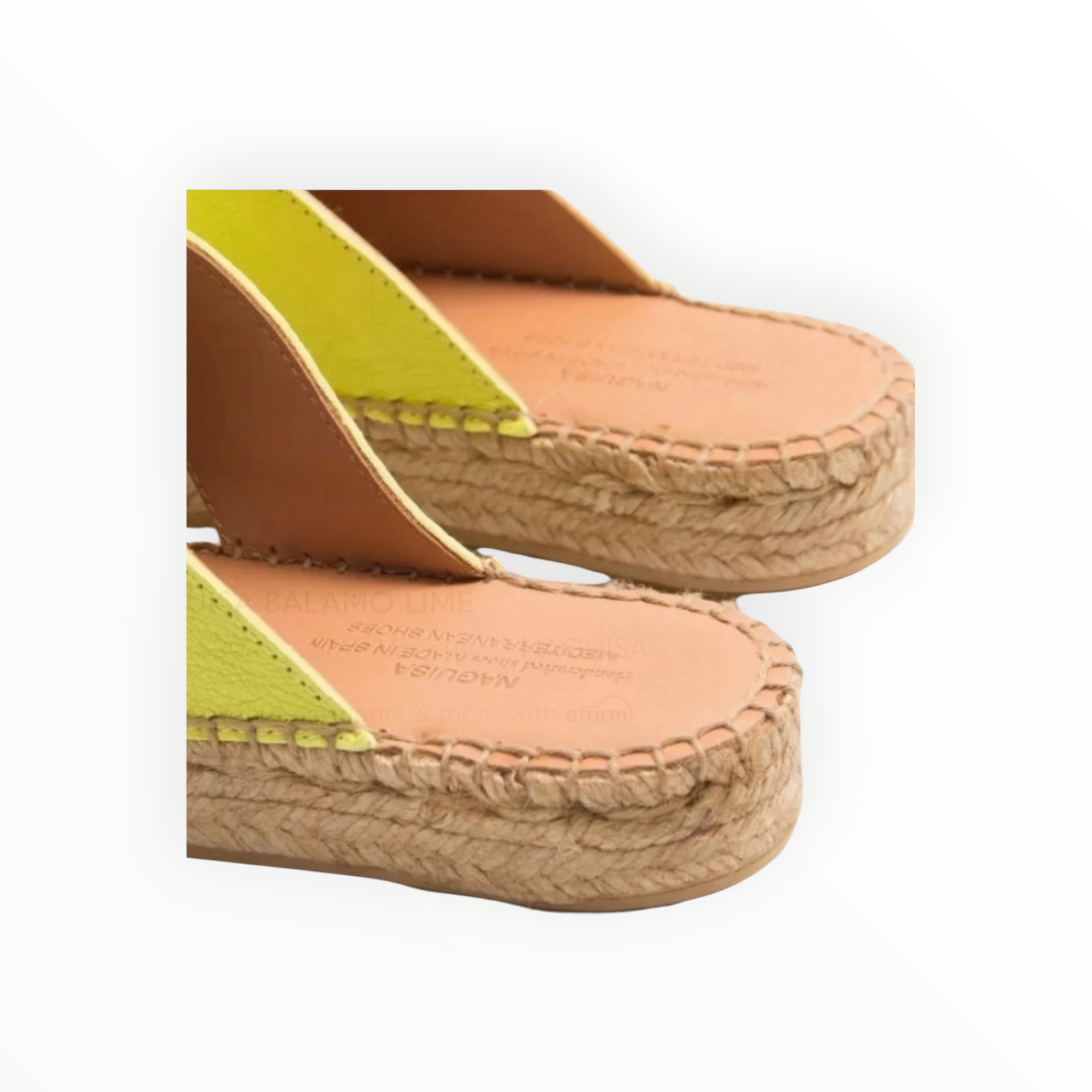 Naguisa Balamo Slides - Lime