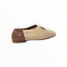 SIMKHAI Eden Raffia Ballet Flats - Natural