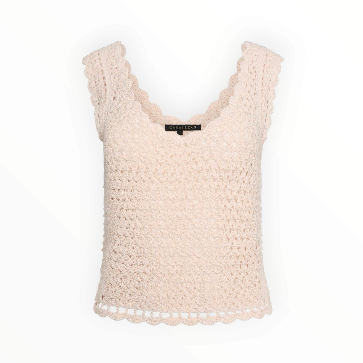 Caballero Nori Top - Peach Dust
