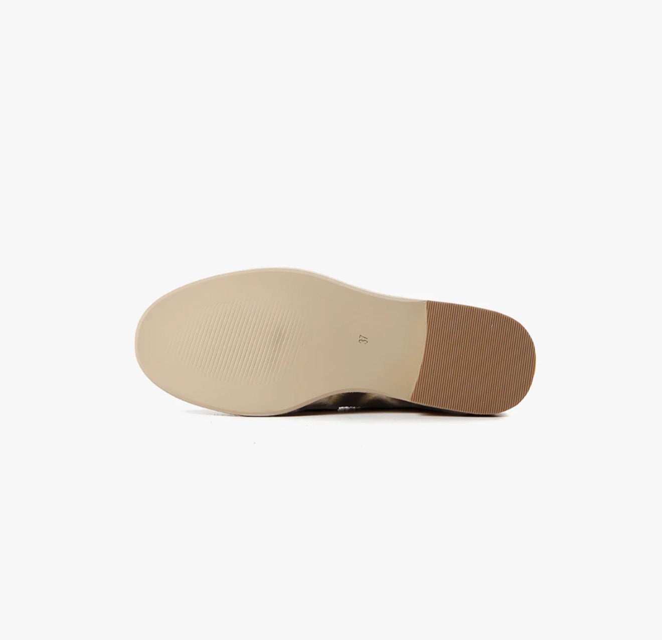 ALL BLACK WOW Cow Loafer - Khaki