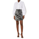 Weekend Max Mara Uvetta Sequin Skirt - Silver