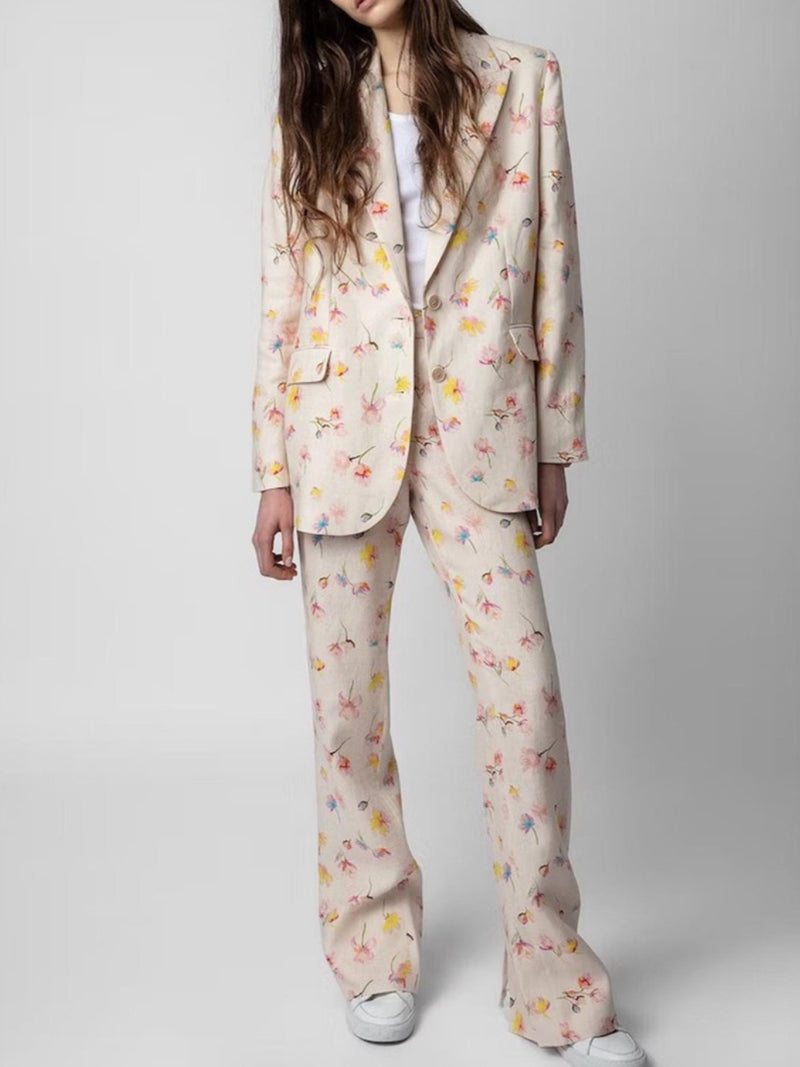 Zadig & Voltaire Courtney Linen Blazer