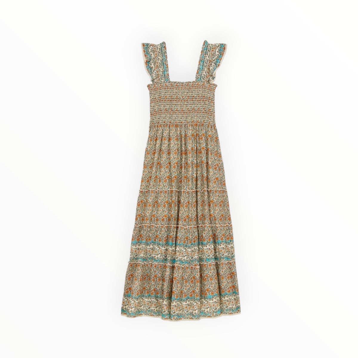 M.A.B.E Jaci Print Maxi Dress - Multi