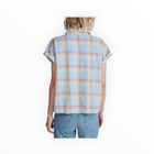 ASKK NY Virginia Shirt - Blue Plaid