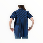 Heather Harlan Awning Stripe Shirt