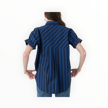 Heather Harlan Awning Stripe Shirt
