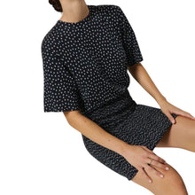 Nation Ltd Bess T-Shirt Dress - Cabana Polka Dot