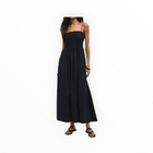 Z Supply Cornelia Poplin Maxi Dress - Black