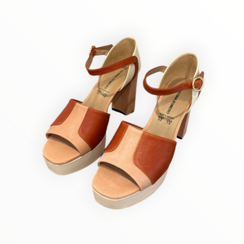 Regina Romero Poppy Daphne Platform - Terracotta