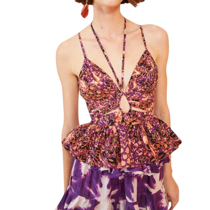 Ulla Johnson Essie Top - Black Current