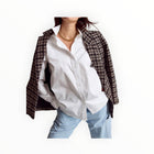 The Shirt by Rochelle Behrens The Boyfriend Shirt - White