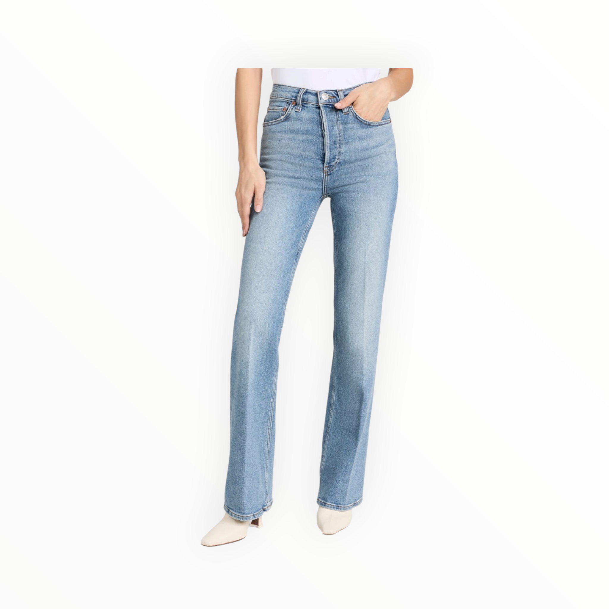 Re/Done Originals 70s Bootcut - Blazed Indigo