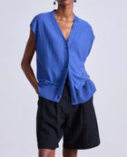Apiece Apart Bardi Drippy Vest - Robin