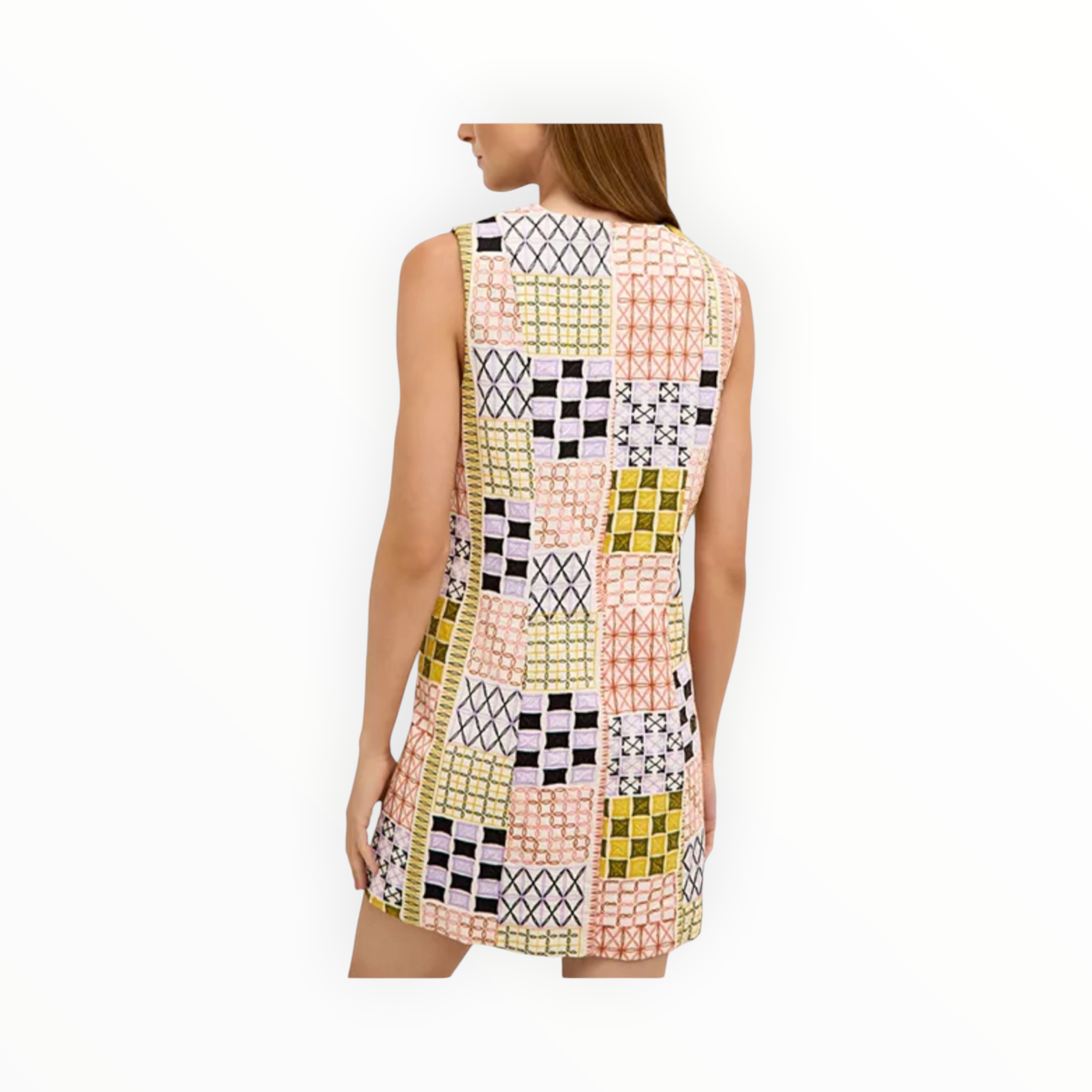 Marie Oliver Sabrina Embroidered Shift Dress - Technochec