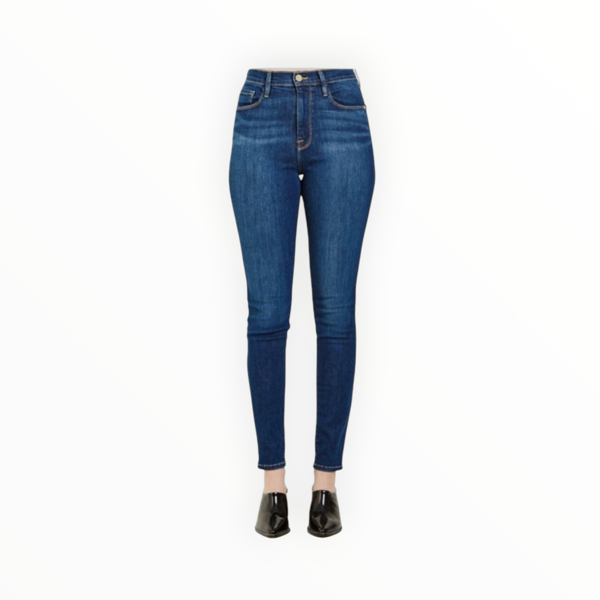 Frame Ali High Rise Skinny - Holzman